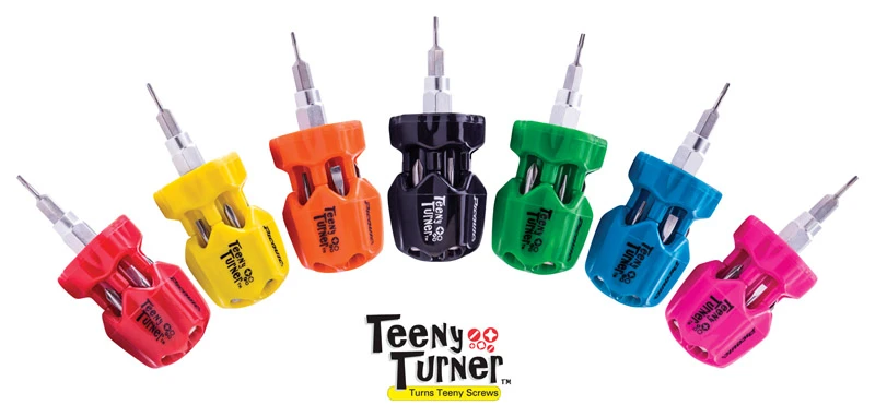 Picquic Teeny Turner Multi-Bit x 1 in. L Multi Miniature Screwdriver 1 pc.
