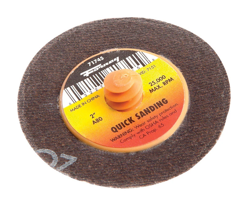 2" 80 GRIT SANDING DISC