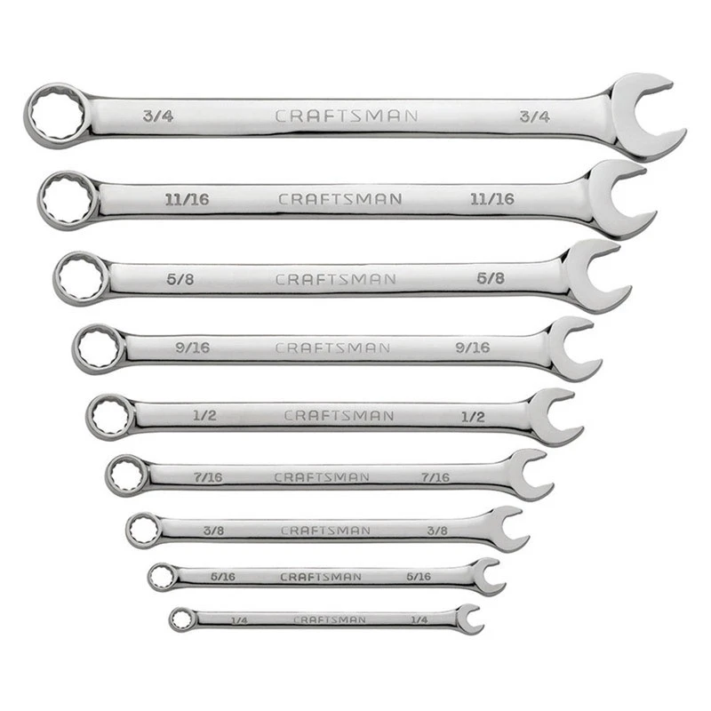 Craftsman 12 Point SAE Wrench Set 9 pc.