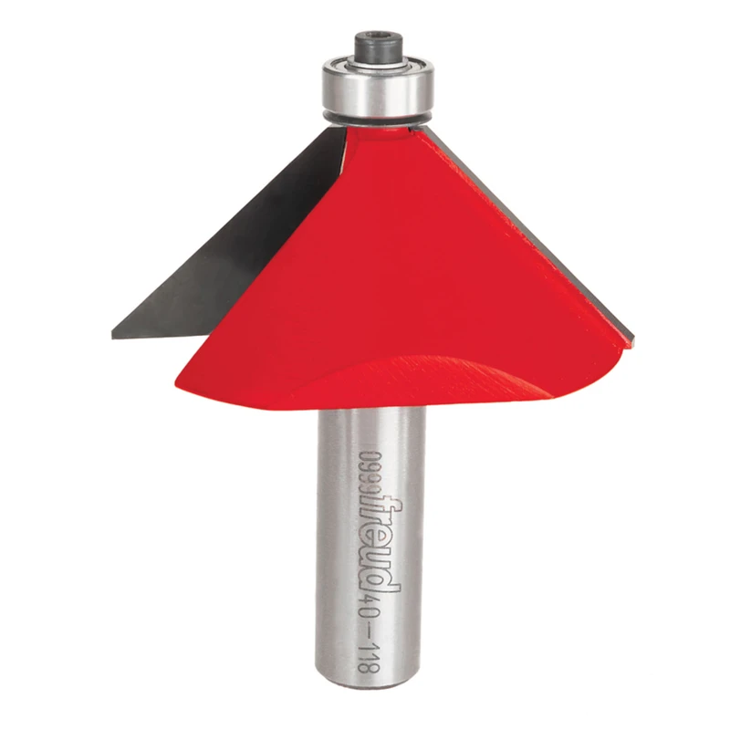 Freud 2-1/2 in. Dia. x 2-1/2 in. x 2-7/8 in. L Carbide Chamfer Router Bit