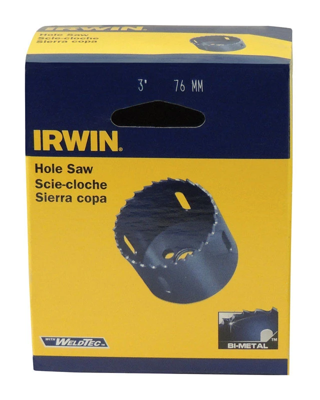 Irwin 3 in. Dia. x 2 in. L Bi-Metal Hole Saw 1 pc.