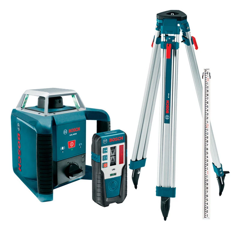 Bosch Self Leveling Rotary Laser Kit 1300 ft. 8 pc.