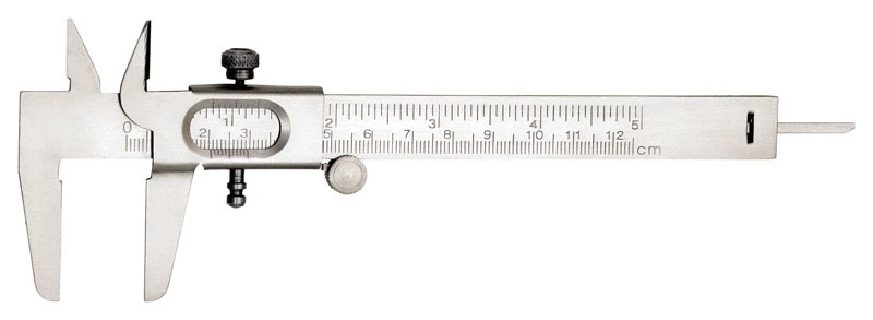 Empire 7-1/2 in. L x 2-5/8 in. W Vernier Caliper 5 in. Silver 1 pc.