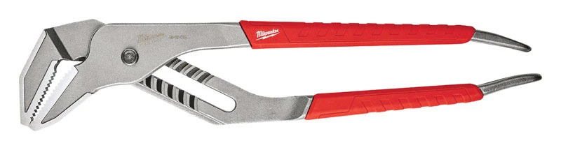 Milwaukee REAM & PUNCH 16 in. Forged Alloy Steel Slip Joint Pliers Red 1 pk