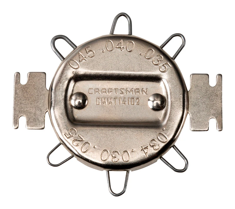 BLACK AND DECKER US INC Craftsman 1 pc. 6 Leaf Spark Plug Gauge