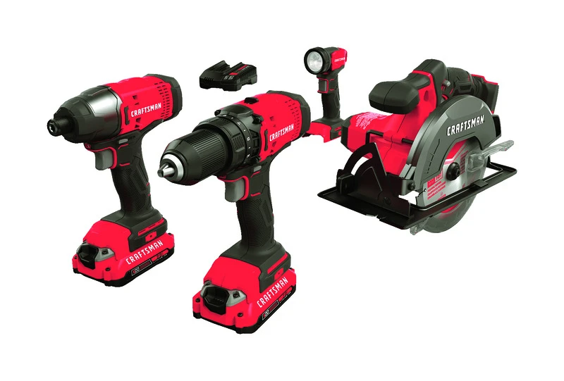 Craftsman V20 20V MAX Cordless 4 tool Combo Kit 20 volt