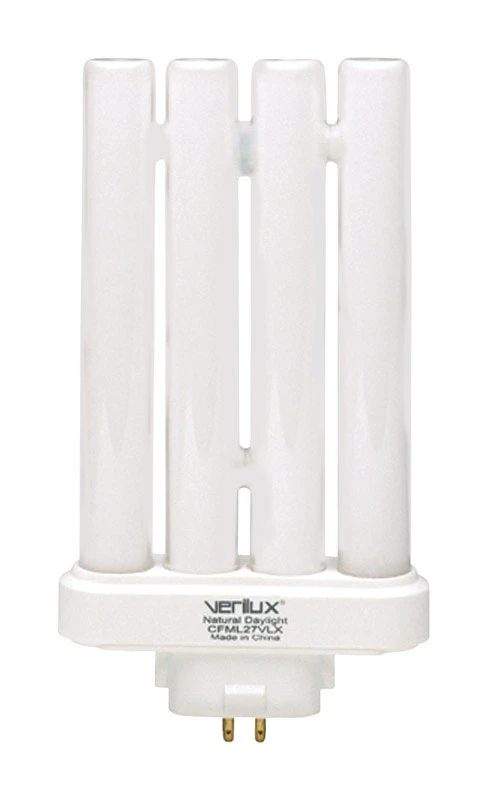 Verilux Natural Spectrum 27 watts T5 3.25 Dia. x 6 in. L CFL Bulb Natural Light Tubular 6500