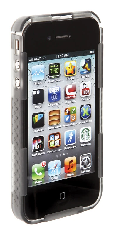Nite Ize Connect Smoke Cell Phone Case For Apple iPhone 4S