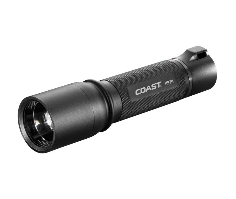 Coast HP7R 201 lumens Black LED Rechargeable Flashlight AAA Battery