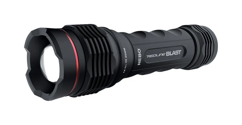 Nebo Redline Blast 1400 lumens Black LED Flashlight AA Battery