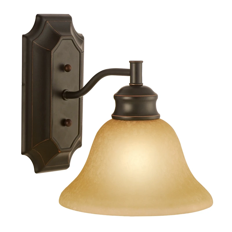 Design House Bristol Oil Rubbed Bronze Bronze Incandescent Outdoor Wall Fixture