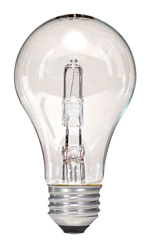 Satco 72 watts A19 A-Line Halogen Bulb 1,490 lumens Warm White 2 pk
