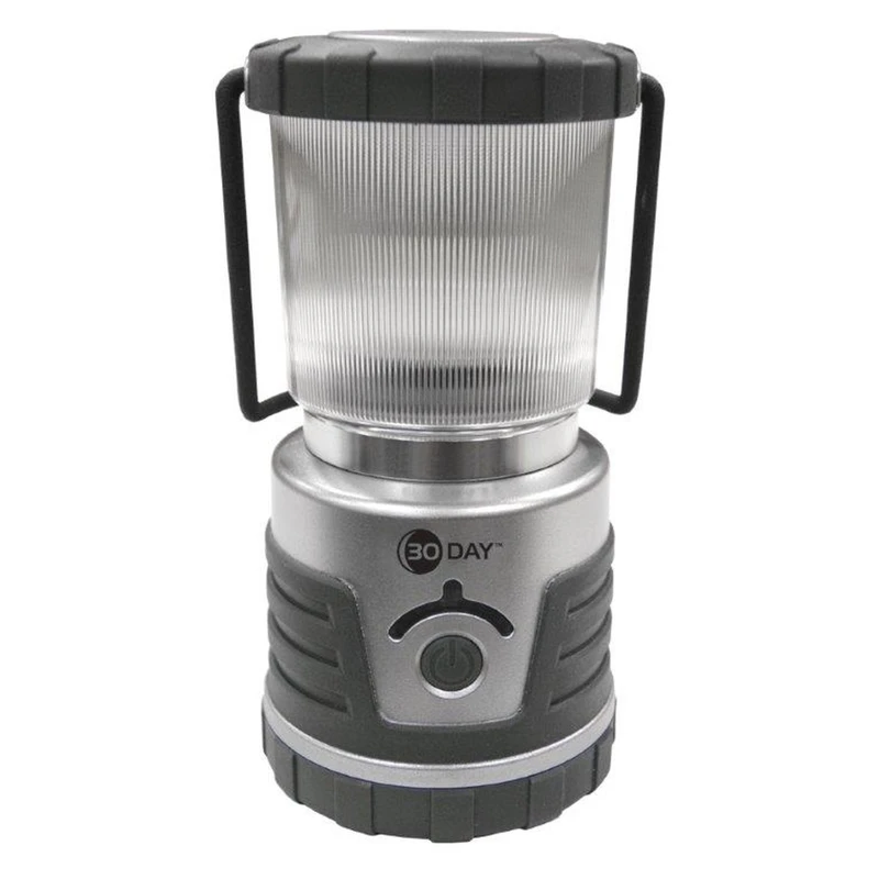 UST Brands 30 Day DURO LED Plastic Lantern Gray