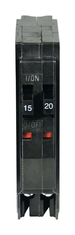 Square D QO 20 amps Tandem Single Pole Miniature Circuit Breaker