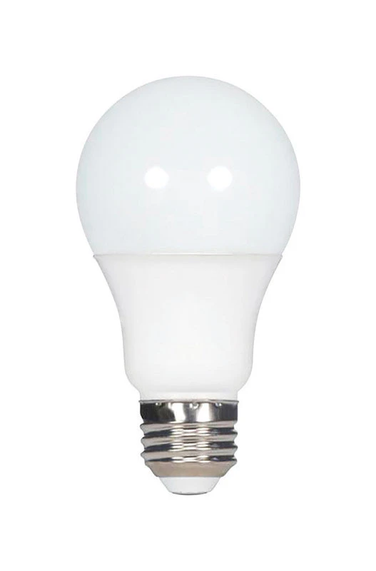 Satco A19 E26 (Medium) LED Bulb Natural Light 75 Watt Equivalence 4 pk