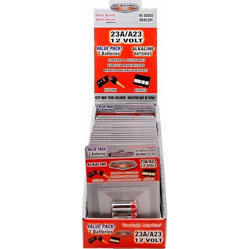 Shawshank LEDz Alkaline A23 12 volt Electronics Battery 12V-23A 2 pk