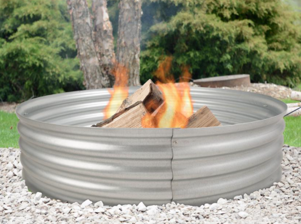 60I X  12I GALVANIZED CAMPFIRE R