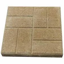 16X16 TAN BRICK EMBOSSED PAVER