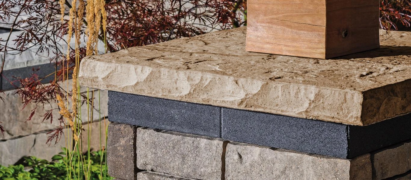 ESPLANADE 25X25 PIER CAP LIMESTO