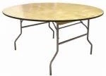 5' Round Table - Wood