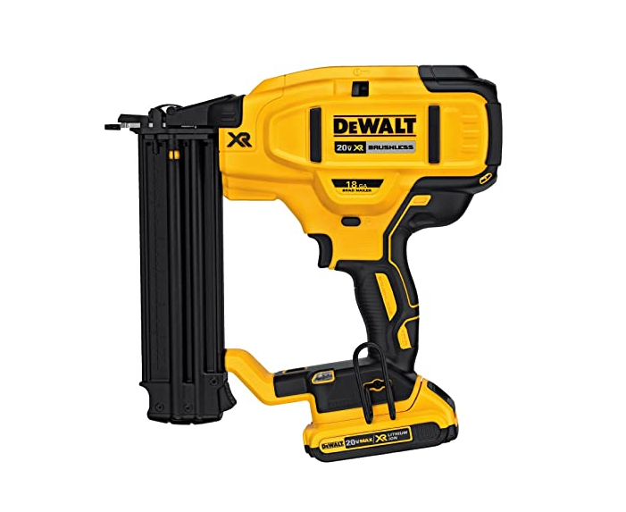 Battery - 18ga Brad Nailer -5/8"-2-1/8" - Dewalt