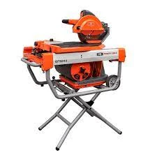 Tile Saw iQ TS244 on a Stand Dustless / Waterless