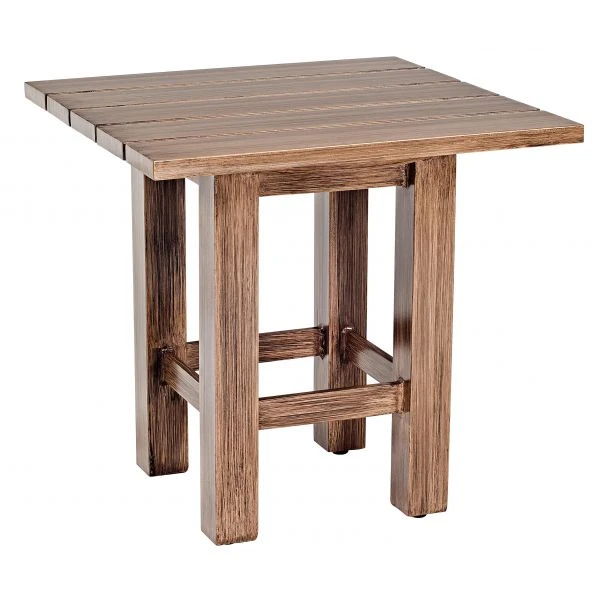 WOODLANDS 3PC BISTRO SET AGED TE