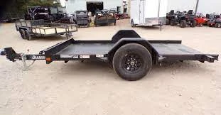 77"x12' DSA Utility Trailer - 2-5/16" Ball - 7 Round