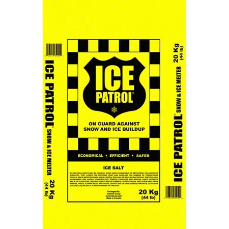 ICE PATROL 50LB BAG ROCK SALT (4