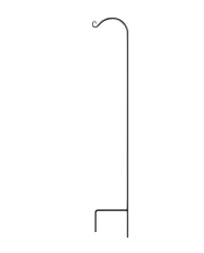 HOOK SHEPHERD FORGED 48"