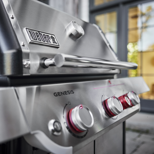 NEW! Genesis SP-S-325 3-Burner LP Gas Grill, 39,000 BTU + Sear Burner, Stainless Steel