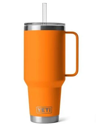 YETI RAMBLER® 42 OZ MUG WITH STRAW LID - KING CRAB ORANGE