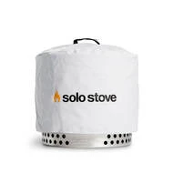 Solo Stove Bonfire Shelter Waterproof Fire Pit Cover, Light grey/white