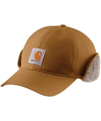 Rain Defender Canvas Earflap Cap