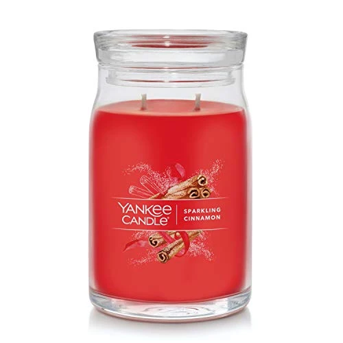 Yankee Candle 1629975 Sparkling Cinnamon Signature Large Jar Candle