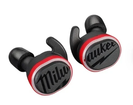 RedLithium Bluetooth Jobsite Ear buds with Microphone for Wireless Audio and Communication