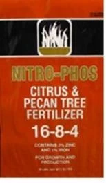 CITRUS & PECAN TREE FERTILIZER 16-8-4 W/ 1% IRON