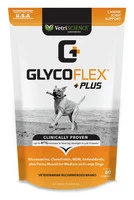 VetriScience GlycoFlex Plus Joint Aid for Dogs 30 lbs+, 60 Count