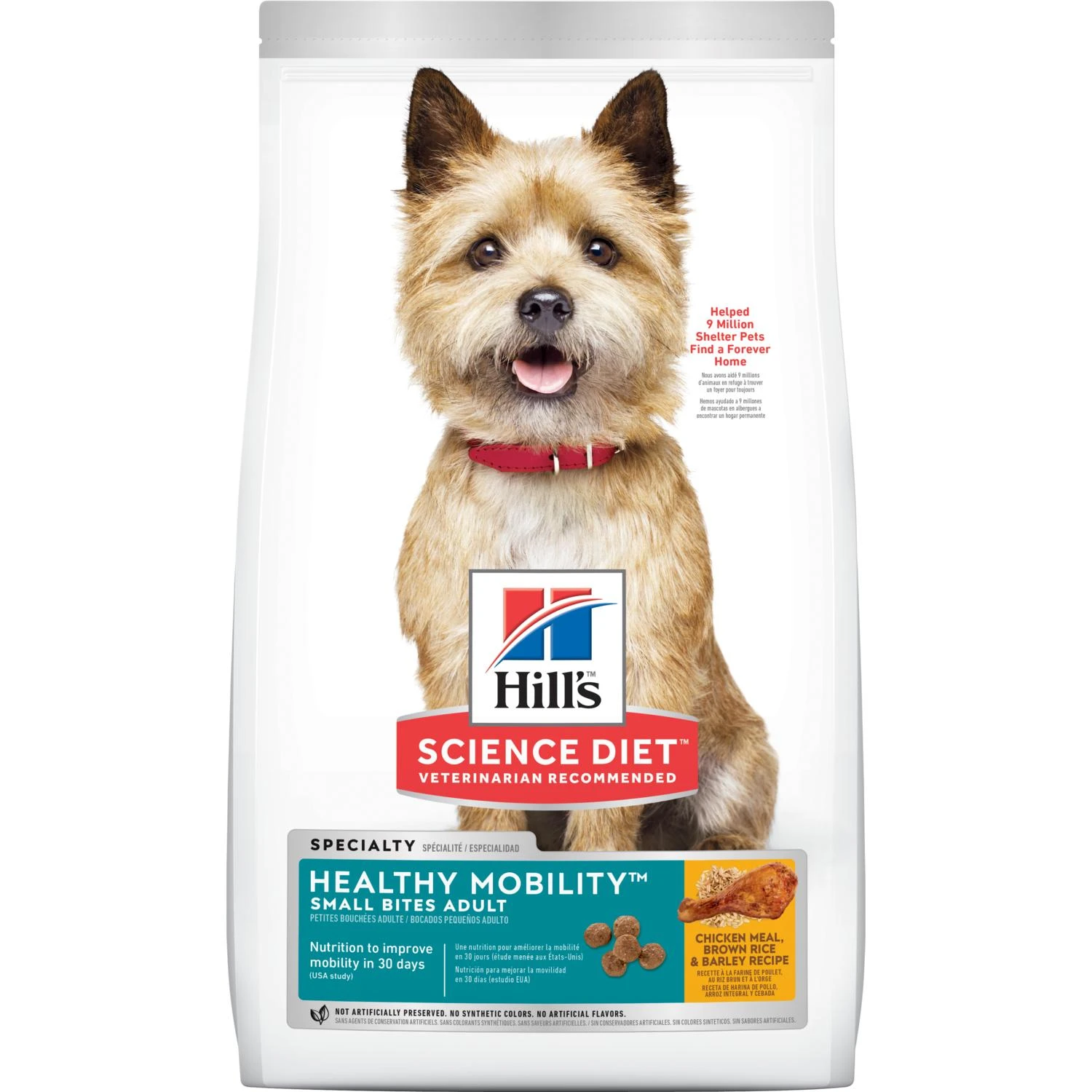 Science Diet Adult Healthy Mobility Small Bites dog food, 4 lb
