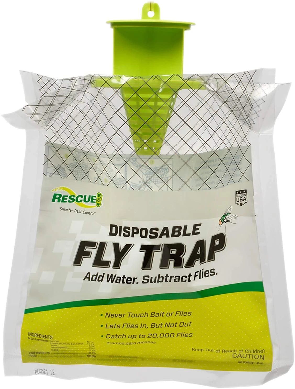 Rescue Disposable Hanging Fly Trap