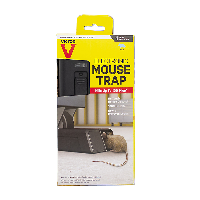 Victor Electronic Mouse Trap, Batteries not Included