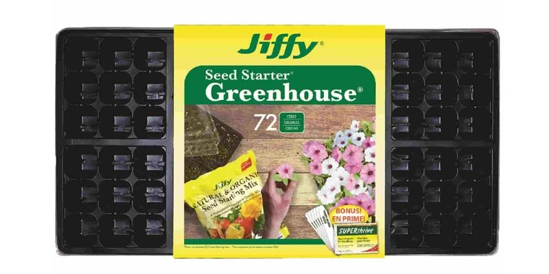 Jiffy 72 Cell Seed Starting Greenhouse