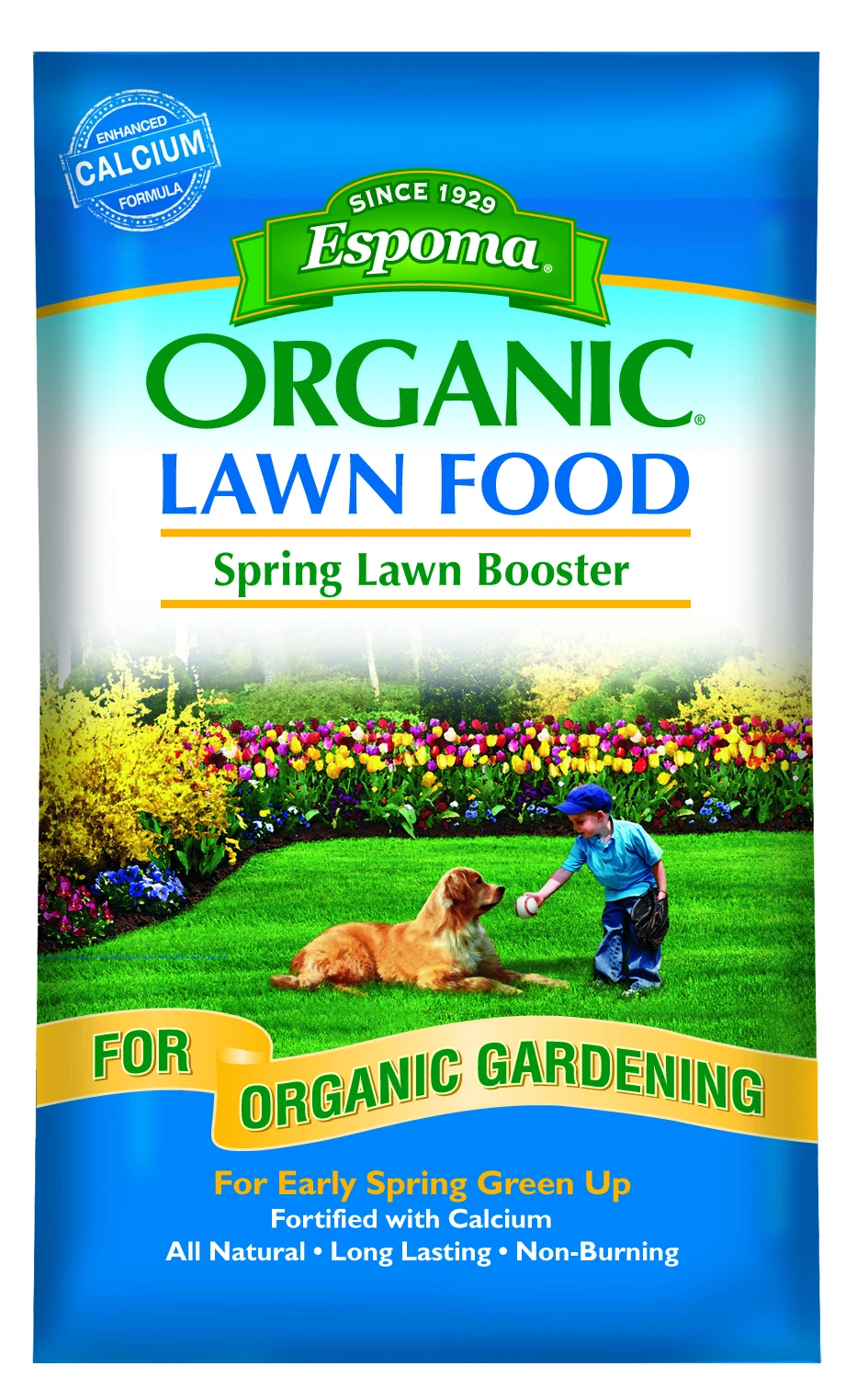 Espoma Organic Spring Lawn Booster, 8-0-0 30 LB