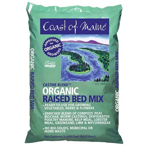 Coast of Maine Castine Raised Bed Soil Mix, 1cf
