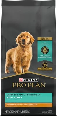 Purina Pro Plan Puppy Chicken & Rice Dog Food, 6 lb
