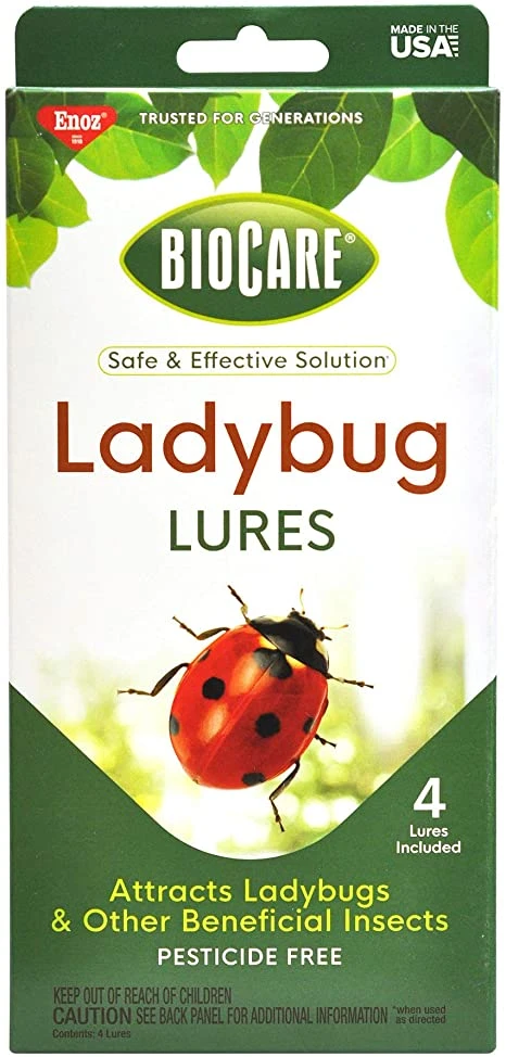 BioCare Beneficial Ladybug Lures, 4 Pack