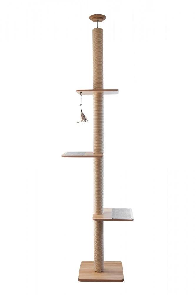 Be One Breed Katt3 Evo Cat Furniture Tower - Wood