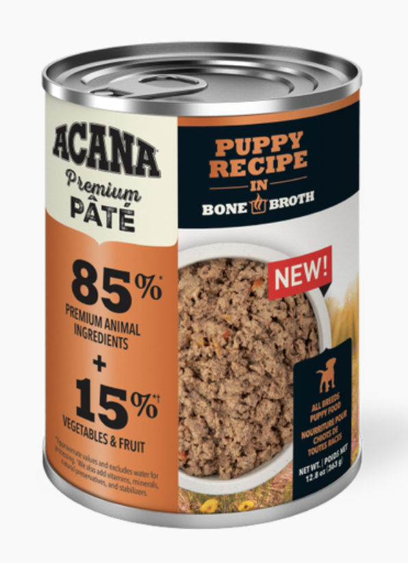 Acana Premium Chunks Puppy Recipe in Bone Broth, 12.8 Oz