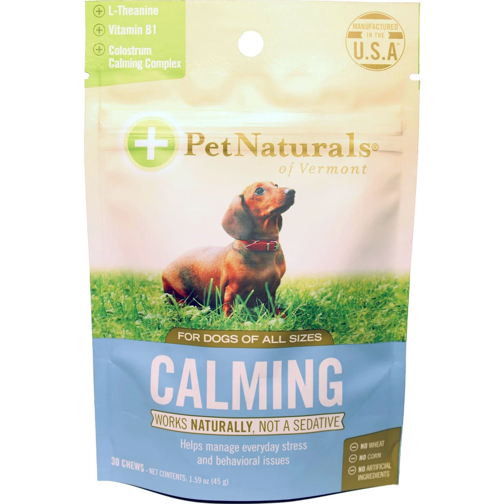 Pet Naturals Calming Dog Chews, Chicken Flavor, 30 Count