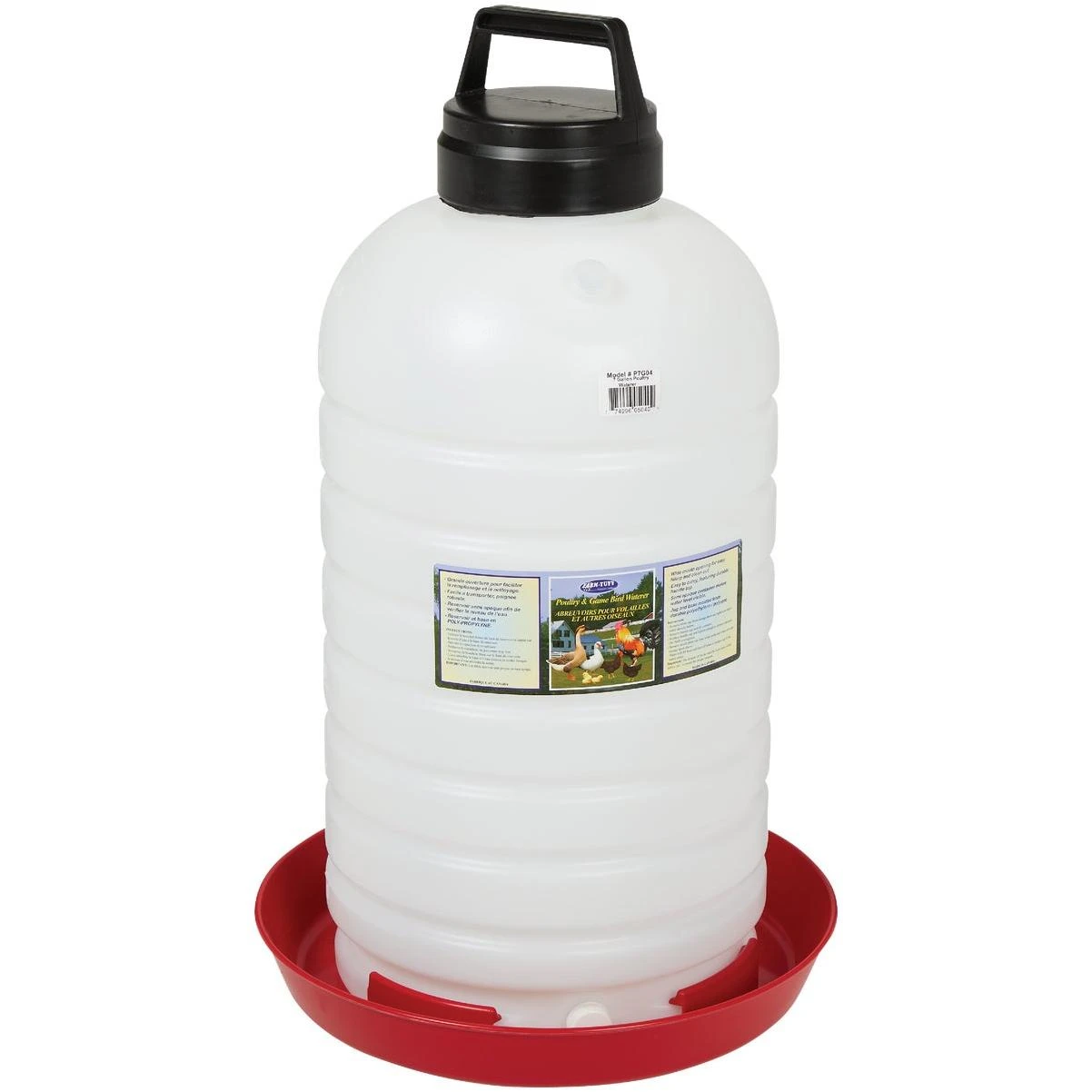  Farm Tuff Top Fill Poultry Fountain, 7 Gallon
